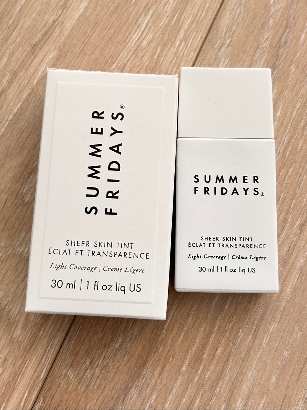 Summer Fridays Sheer skin tint shade #3